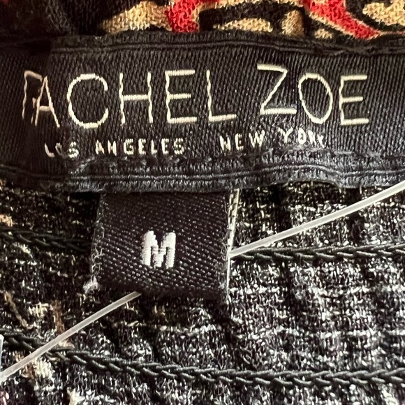 Rachel Zoe maxi skirt floral slit front medium stretch drawstring waist - Picture 9 of 9